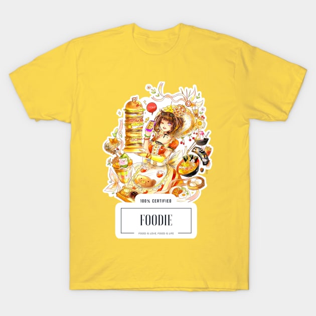 Princess Hobby #03 - FOODIE T-Shirt by candypiggy